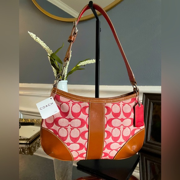 Coach Handbags - Coach Vintage 2002 Signature Demi Hobo- with original tags